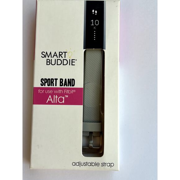 Smart Buddie Sport Band Gray Fitbit Alta New - Picture 2 of 7